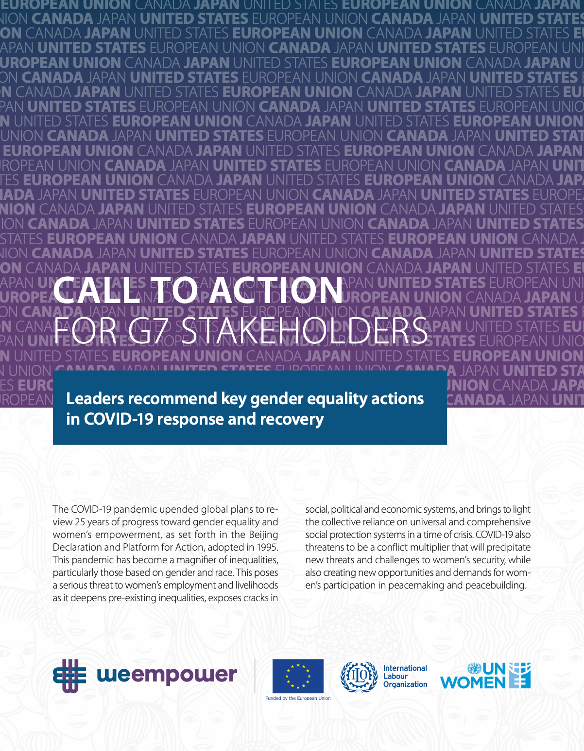 Call to Action for G7 Stakeholders 