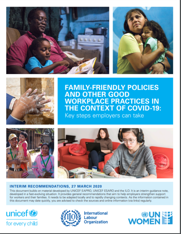 Family friendly policies during COVID