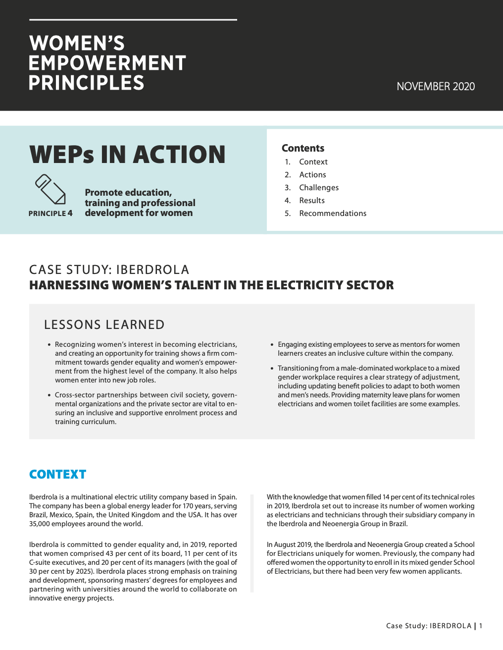 Iberdrola Case Study 