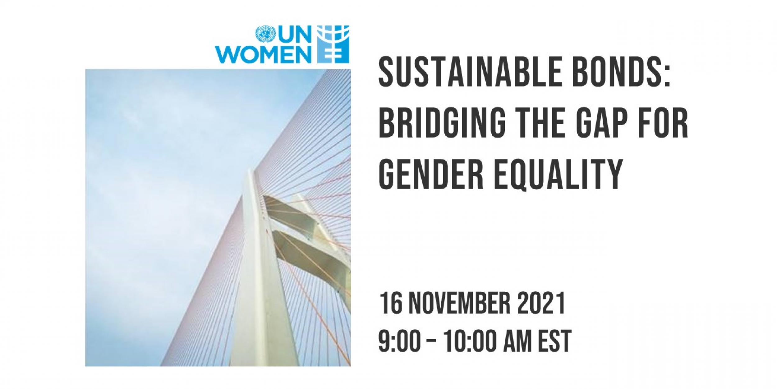 Sustainable bonds: bridging the gap for gender equality