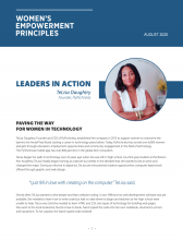 Paving the Way for Women in Technology