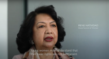 WE EMPOWER-G7: Irene Natividad on Gender Equality