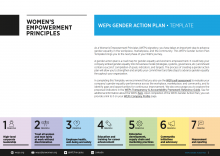 WEPs Gender Action Plan Template 