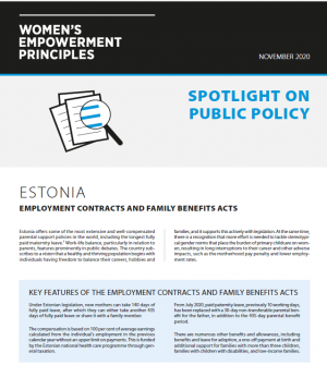 Estonia case study